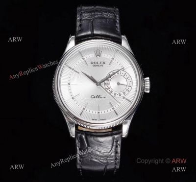 GM Factory Replica Rolex Cellini Date Silver Dial 39MM Watch - Swiss Grade 1